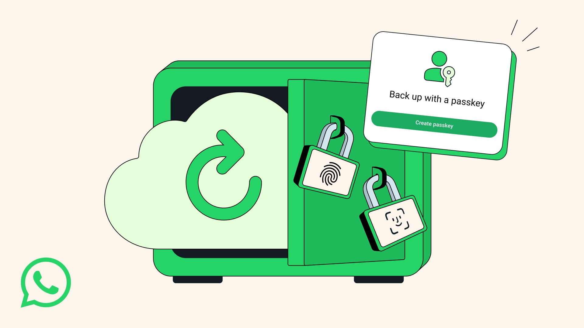WhatsApp Fortifies Cloud Backup Security with Next-Generation Passkey Authentication