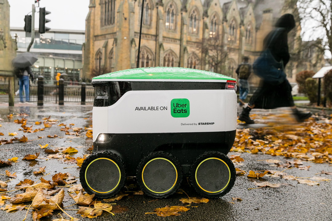 Pioneering Partnership: Uber Eats and Starship Bring Robotic Delivery to UK Streets