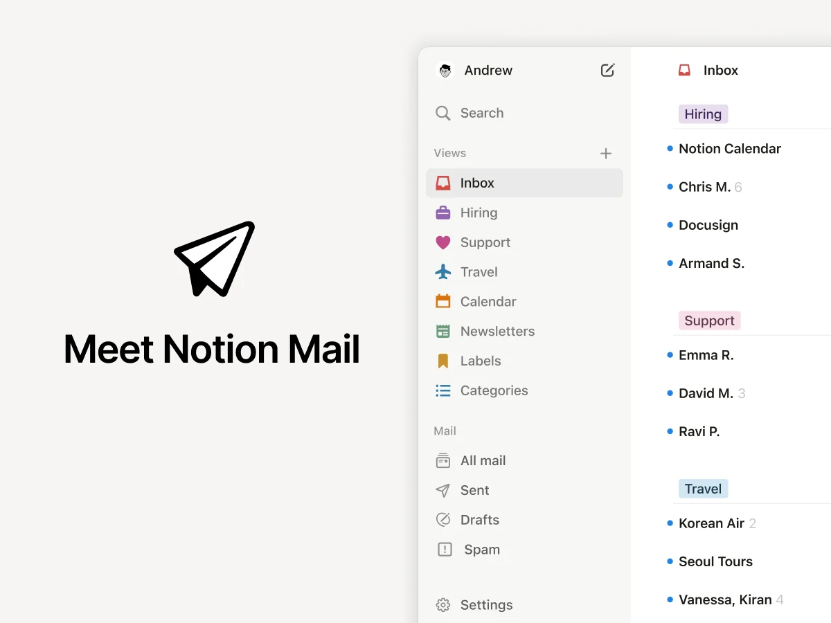 Notion Discontinues Dedicated Email Product, Fully Embracing AI Agents for Inbox Automation