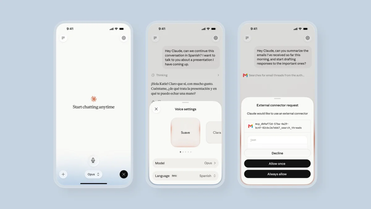 Anthropic Unveils Enhanced Voice AI for Claude, Intensifying Multimodal Assistant Race